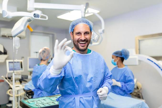 Doctor in surgery