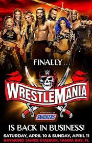 It is unclear which of the men's matches will be the main event on night two of wrestlemania on sunday. Wrestlemania 37 Pro Wrestling Fandom