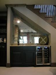 17 creative under stairs storage ideas you need to try. Under Stair Bar Houzz