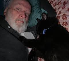 Just got my puppy!!! This is my cat warming up to him!