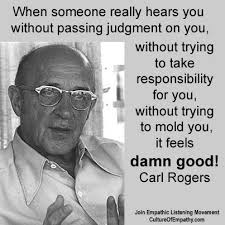 Culture Of Empathy Builder Carl Rogers Carl Rogers Carl Rogers Quotes Empathy