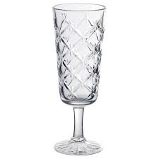 Flimra Sektglas Klarglas Gemustert Ikea Osterreich Glas Sekt Ikea