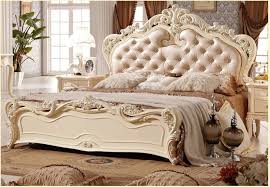 Royal Bedroom Set White Furniture Leather Bed In 2020 Luxury Bedroom Furniture Luxurious Bedrooms Luxury Bedroom Sets