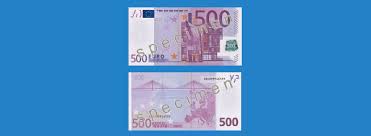 Banknoten — euroscheine eine banknote ist ein geldschein, der von der nach dem währungsgesetz des landes berechtigten bank ausgegeben worden ist und auf einen runden betrag von. Emslandische Volksbank Eg 500 Euro Schein Wird Abgeschafft