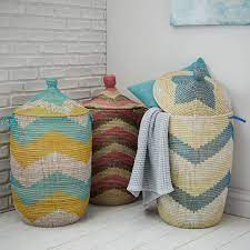 The mainstays lantern pattern laundry hamper adds a bit of décor to an otherwise boring chore. 20 Laundry Basket Designs That Make Household Chores Stylish