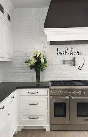 Use a white countertop to make a smaller space appear larger, or use it in a bolder palette to balance dark shades or layered textures for a modern look that makes a statement. 32 Best White Kitchen Cabinets With Black Countertops Ideas Black Countertops Kitchen Remodel Kitchen Design