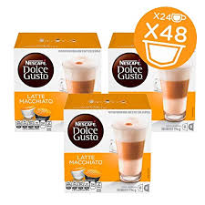 Buy the offer and taste the quality of this professional the lemon in nescafe dolce gusto capsules compatible with your machine. Buy Nescafe Dolce Gusto Coffee Capsules Latte Macchiato 48 Single Serve Pods Makes 24 Specialty Cups 48 Count Online In Costa Rica B001h0fi0o