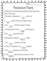 Shows that something belongs to someone or something. 63 Possessive Nouns Ideas Possessive Nouns Possessives Nouns