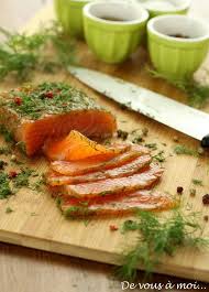 De Vous A Moi Saumon Marine Sauce Gravlax Et Blinis Au Sarrasin Recette Saumon Recettes De Cuisine Saumon Marine