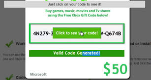 free xbox gift card code generator no