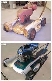 Vintage Push Mower Restored By Mark Moriarity Share Photos Of Your Projects With Us Http Www Facebook Com Smallenginepar Push Mower Lawn Mower Repair Mower