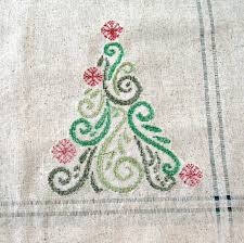 12 days of christmas (68). Christmas Place Mats Machine Cross Stitch Sulky