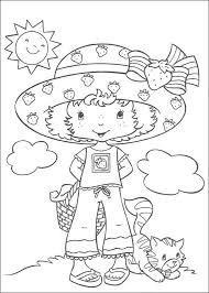 Printable cinnapup strawberry shortcake coloring pages. Free Printable Strawberry Shortcake Coloring Pages For Kids