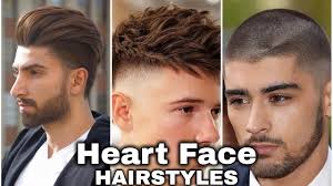 Image result for mens haircut heart shaped face
