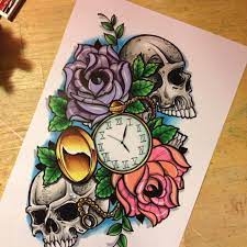 More Marker Drawings By Jamesmullintattoos On Backspaces Marker Drawing Drawings Pocket Watch Drawing