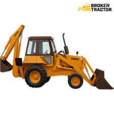 Case 680H Backhoe Loader