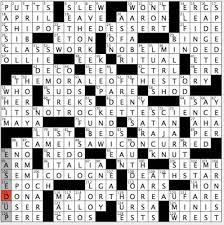 Maybe you would like to learn more about one of these? Rex Parker Does The Nyt Crossword Puzzle