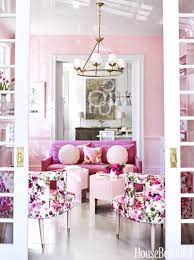 Peek Inside This Ultra Feminine Virginia Townhouse Pink Living Room Decor Pink Living Room European Home Decor