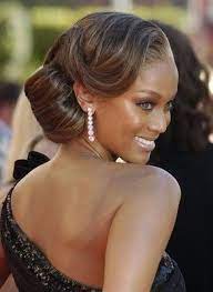 See more ideas about black women hairstyles, hair styles 2017, hair styles. Tyra Banks Hair Wedding Hairstyles In 2020 Short Wedding Hair Black Wedding Hairstyles Red Carpet Hair Updo
