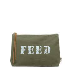 Feed Canvas Pouch Travel Bags In 2020 Pouch Canvas Pouch Green Pouches