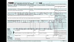 Tax Tuesday Are You Ready To File The New Irs 1040 Form
