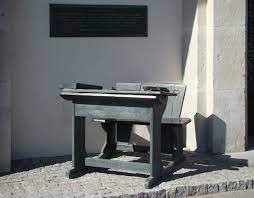 Sit back and relax with outdoor seating you'll love. Desk And Bench Wikipedia