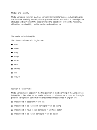 To offer of assistance or polite suggestion (when you are not. Modals And Modality Verb English Language