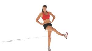 Hip Exercise Adduction With Band Hip Workout Mcl Injury Sprain