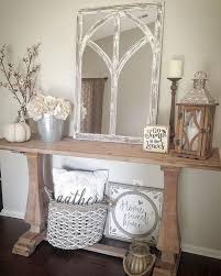 44 Choosing Good Rustic Farmhouse Living Room Joanna Gaines Decorating Ideas Farmhouse Console Table Home Decor Farm House Living Room