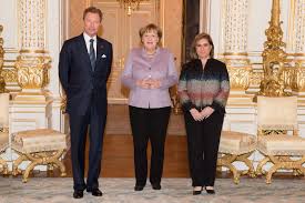 The family of angela merkel, the chancellor of germany, is of german and polish descent. Visite Officielle De La Chanceliere De La Republique Federale D Allemagne Angela Merkel Cour Grand Ducale