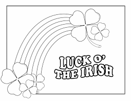 St Patrick S Day Luck O The Irish Print Activity Color Pages And Print Iron On Celtic Coloring Coloring Pages Irish Colors