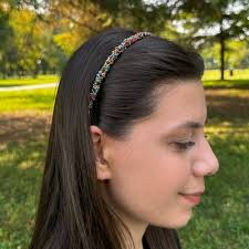 Glittery brown stone