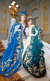 Russian Court Dress Modern Work According To The Fashion Of The 19th Century History Russian Court Dress Historical Dresses Fashion Fashion History