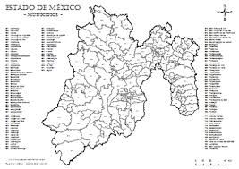 Todos ellos muestran la división política del mundo con las fronteras de. Mapas Del Estado De Mexico Para Colorear
