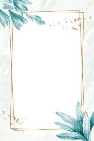 Download Premium Vector Of Golden Rectangle With Floral Frame Vector Flower Background Wallpaper Flower Background Iphone Flower Graphic Design