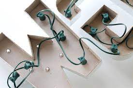 Mini marquee letter diy hack. Diy Marquee Letters Love Grows Wild