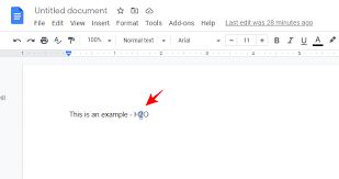 You'll get a list of all the superscript characters you can insert into google docs. Google Docs How To Subscript And Superscript Both At The Same Time