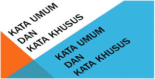 Keduanya dihubungkan oleh conjunction (kata sambung). Kata Umum Dan Khusus Pengertian Ciri Contoh Serta Kalimatnya