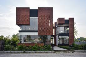 Do you see that brick house at. Maziar Brick House Naghshe Khak Architectural Group Archdaily