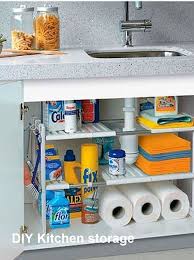New Diy Kitchen Storage Ideas In 2020 Diy Kitchen Storage Kitchen Organization Diy Storage Hacks