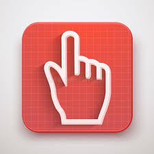 Click Ursor Icon Mouse Hand Cursor Icon Click Mouse Hand Vector Illustration F Affiliate Hand Cursor Click Vector Illustration Icon Mockup Design