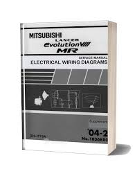 Wiring diagrams mitsubishi by year. Mitsubishi Lancer Evolution Viii Mr Service Manual Electrical Wiring Diagram