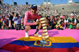 This is the biggest moment of my sporting. No One Believed I Could Do It Richard Carapaz Makes History With Giro D Italia 2019 Victory Cycling Weekly
