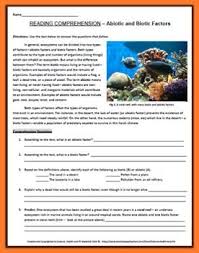 Abiotic And Biotic Factors In The Ocean Abiotic And Biotic Factors Abiotic Free Science Lesson Life Science Activities