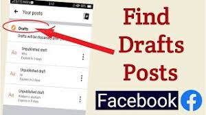 Then, log in with your facebook account. How To Find Facebook Drafts Posts How To See Save Drafts List On Facebook Easy Way Youtube