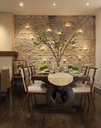 63 Dining Room Decorating And Layout Ideas Dining Room Accents Dining Room Accent Wall Dining Room Design Modern
