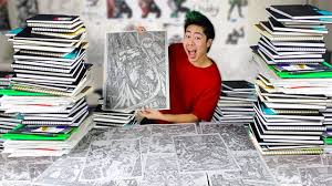 Rip $5,000 art | zhc. Flipping Through All My Sketchbooks 10 000 Drawings In 1000 Days Youtube