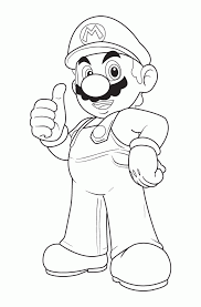 Mario brothers printable coloring pages are a fun way for kids of all ages to develop creativity, focus, motor skills and color recognition. Super Mario Coloring Book Coloring Home