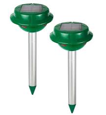 Vensmile Solar Powered Snake Repellent Sonic Mole Gopher Deterrent Repeller Chaser Spike Scare Vole Away Bugzappers Vensmile Solarpoweredsnakerepellentso