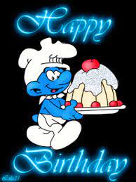 Smurfs Singing Happy Birthday Smurf Happy Birthday Verjaardagskaart Verjaardagsfoto S Verjaardag Afbeeldingen